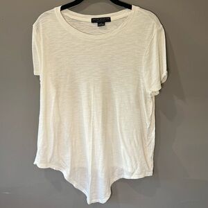 SOCIAL STANDARD by Sanctuary, white t-shirt, Size L,‎ EUC